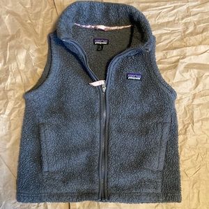 Grey Patagonia Vest, Kid’s Small